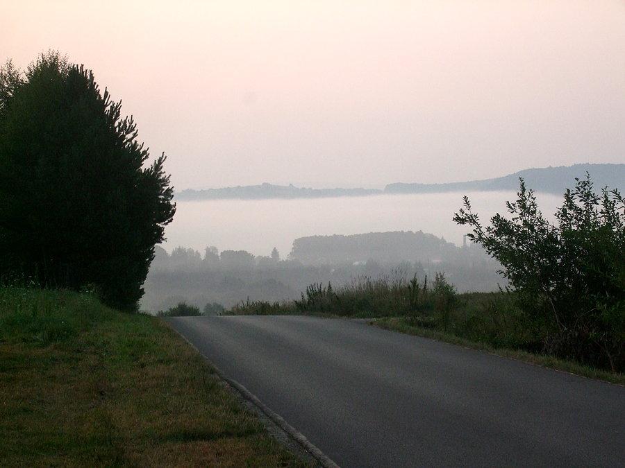 Mgły nad Doliną Sanu
