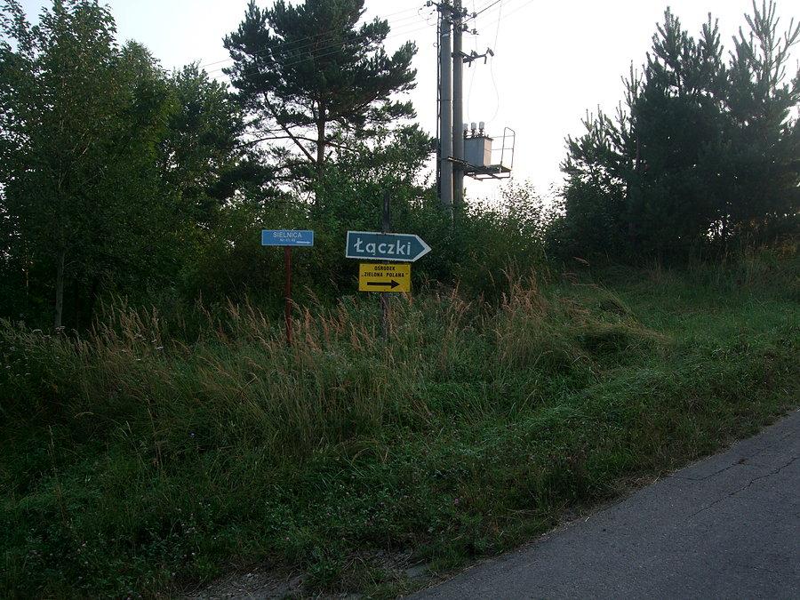 Skręcam w stronę Łączek
