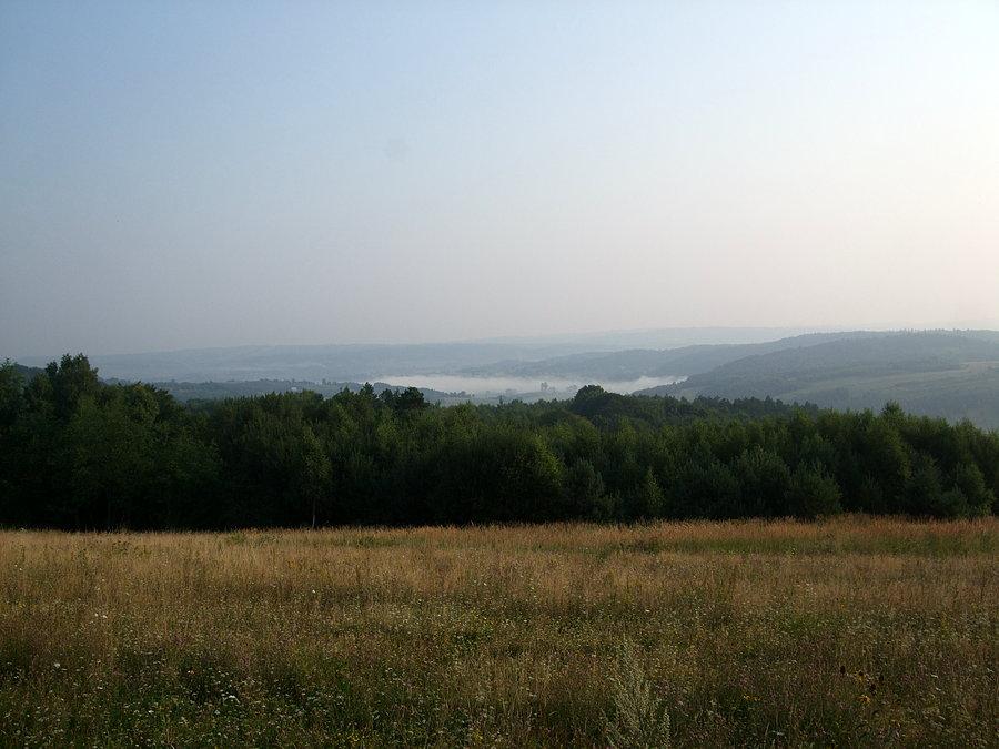 Dolina Sanu w okolicach Sielnicy