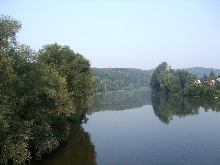 San widok w stronę Łączek i Sielnicy