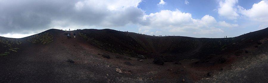 Panoramka z pod Etny