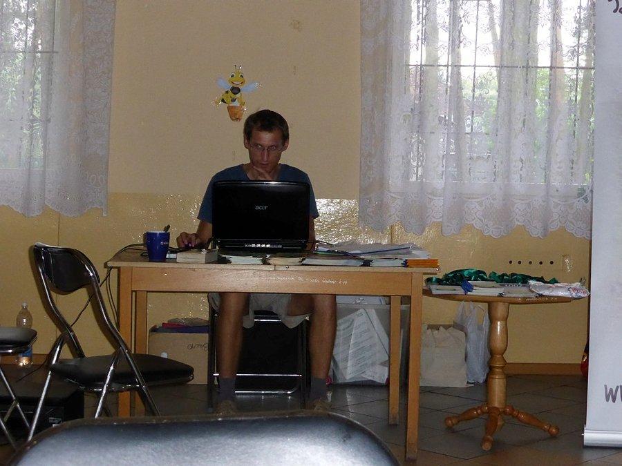 Piotrek zajęty