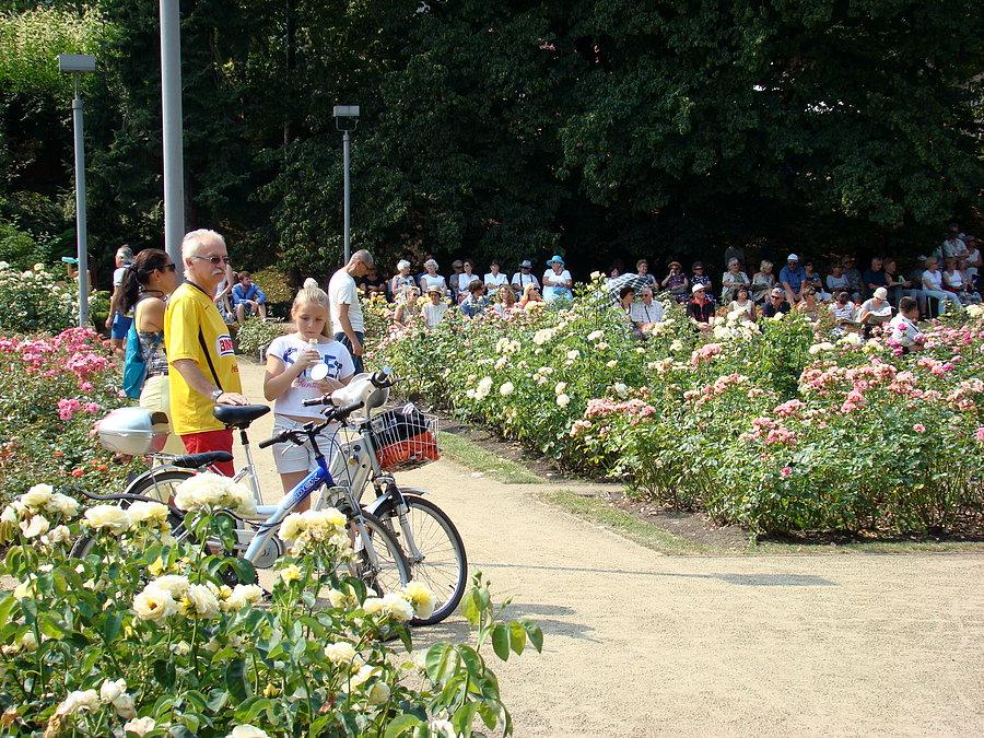 I jak zwykle , wielu rowerzystów