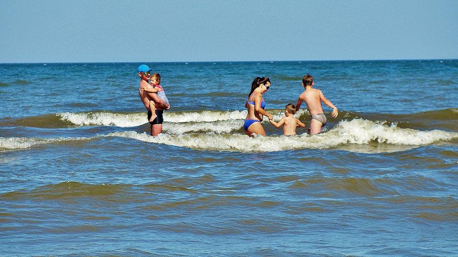 Wycieczka do Jantaru, plażowanie