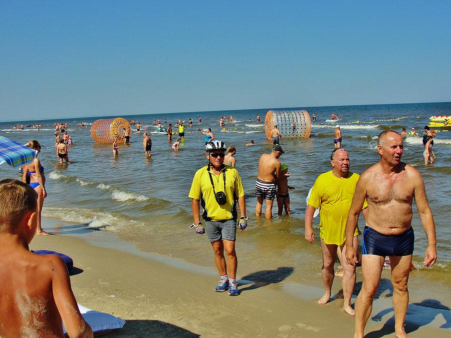 Wycieczka do Jantaru, plażowanie