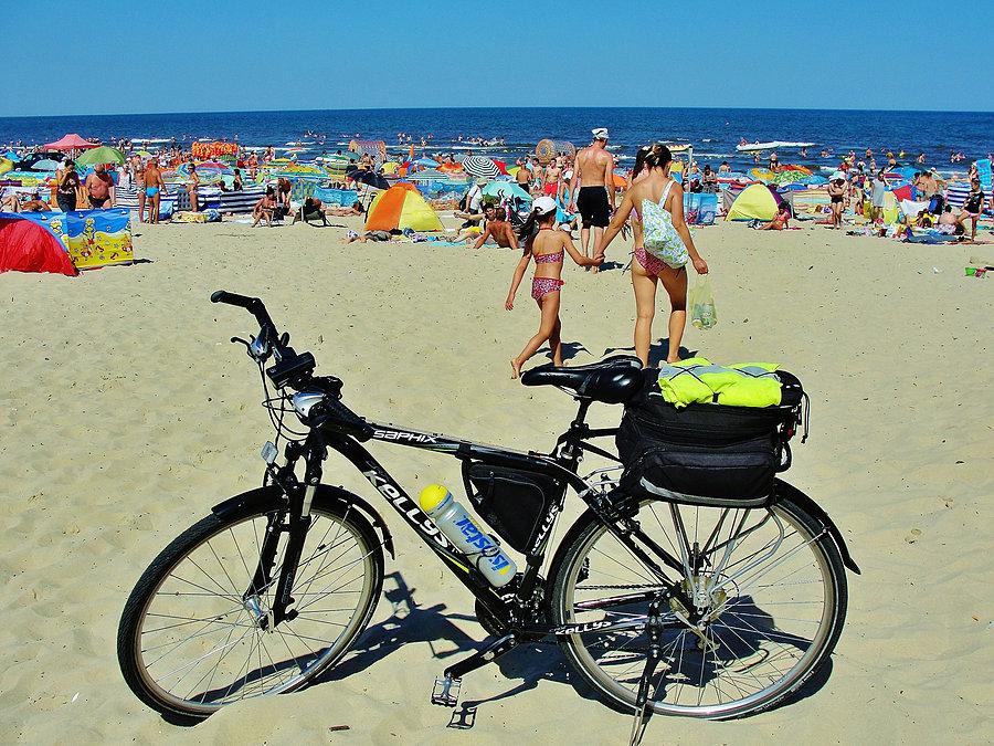Wycieczka do Jantaru, plażowanie