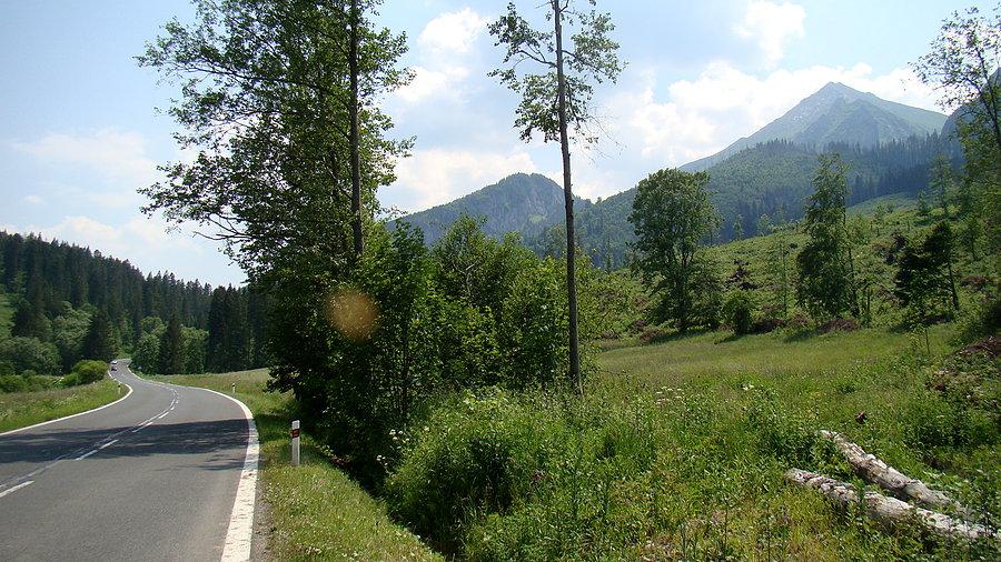 Tatry cały czas nam towarzyszą