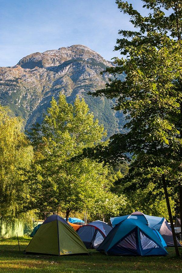 O poranku na campingu