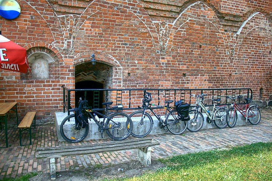 A ja pilnuję rowerów :)