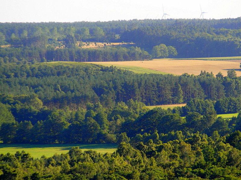 Widok z latarni morskiej w Stilo