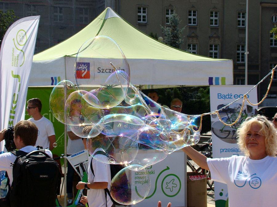 Święto pierwszej rocznicy roweru miejskiego w Szczecinie