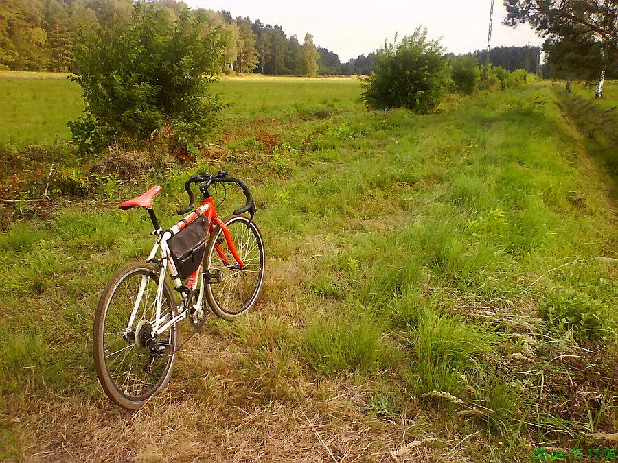 Kolarką w terenie