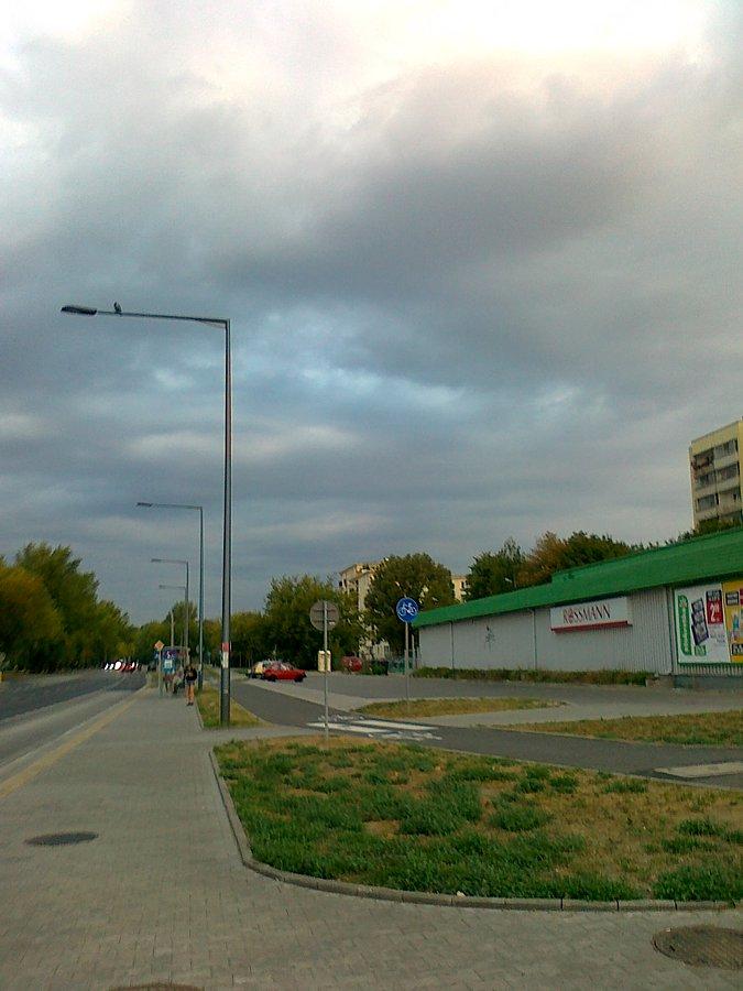 Chmury wyglądały obiecująco