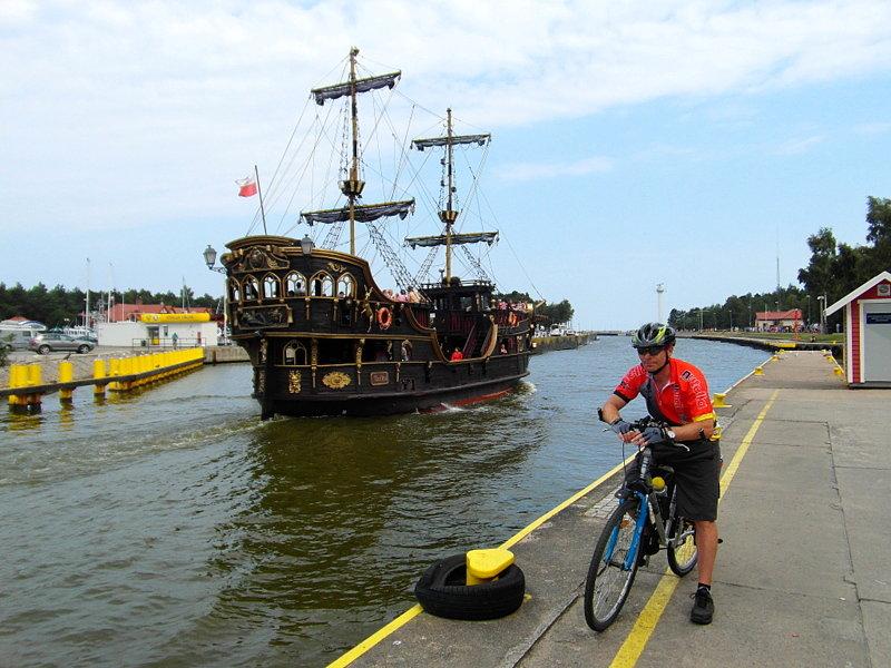 Rowerowy spacer po Łebie