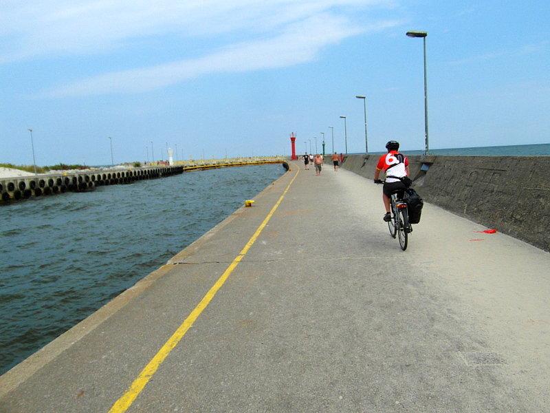 Rowerowy spacer po Łebie