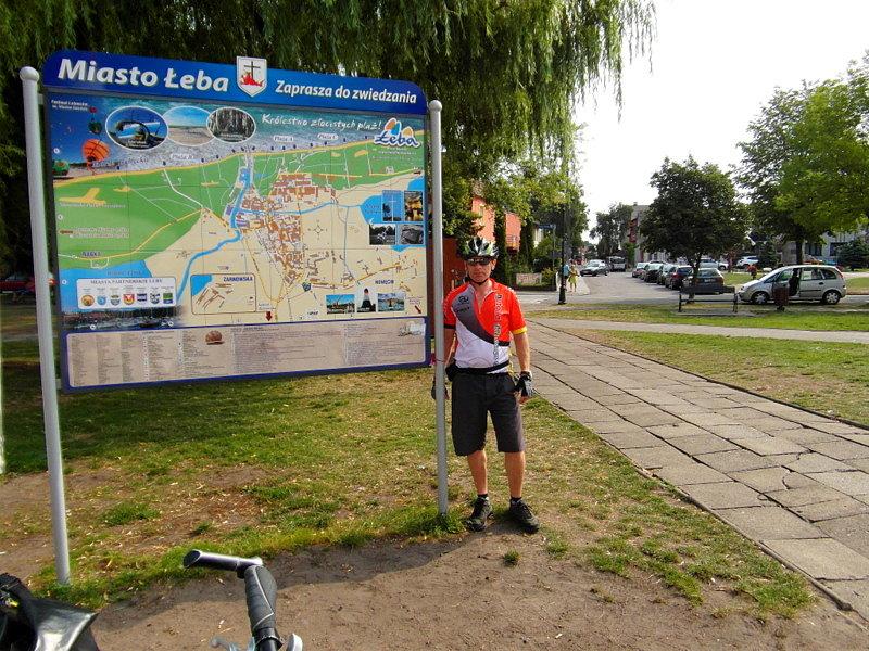Rowerowy spacer po Łebie