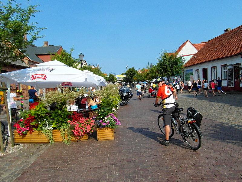Deptak w Łebie