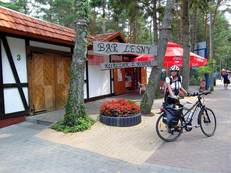 Rowerowy spacer po Łebie