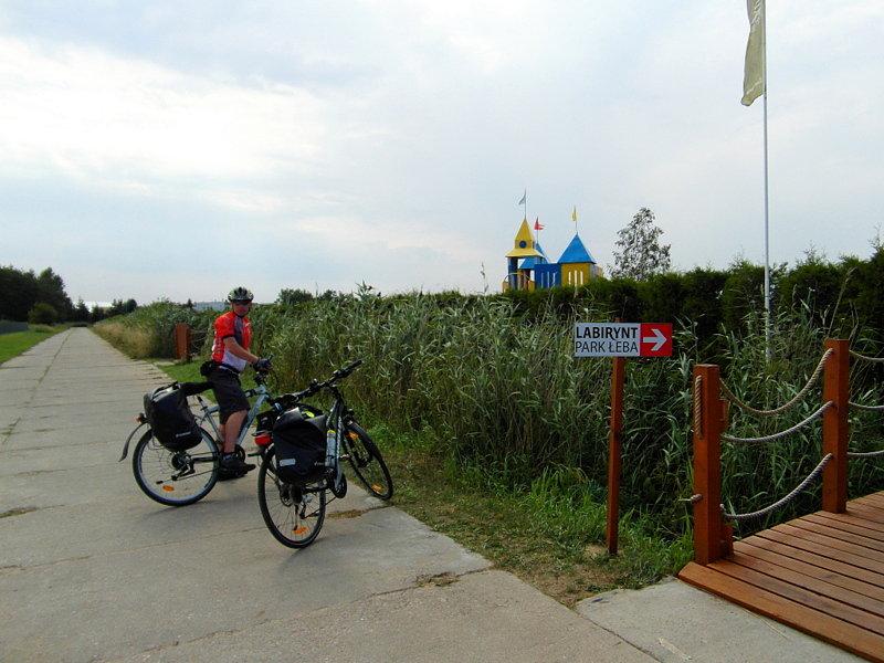 Rowerowy spacer po Łebie