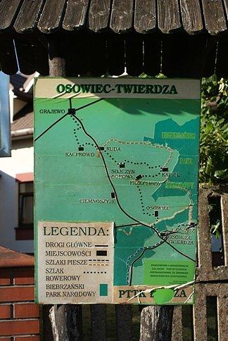 Twierdza Osowiec tuż obok