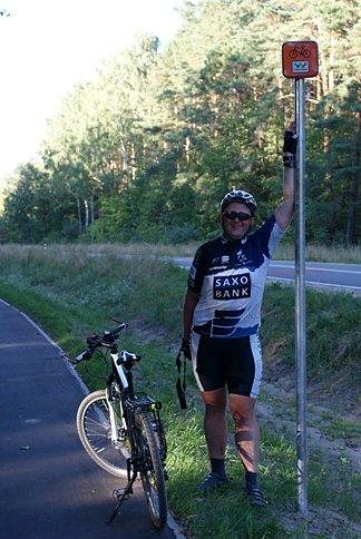 Kolejny fragment Green Velo, tym razem koło Goniądza
