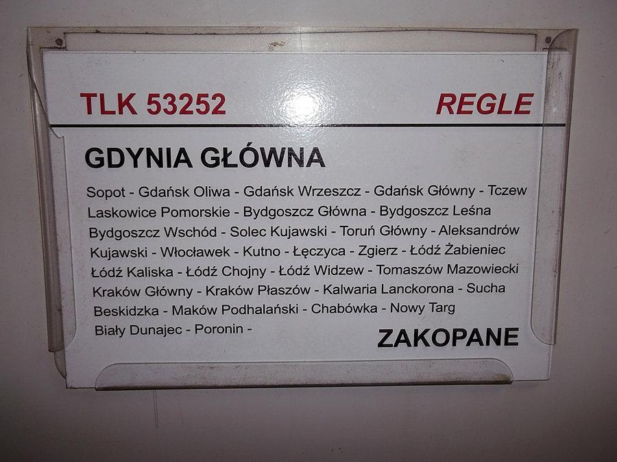 Powrót pociągiem