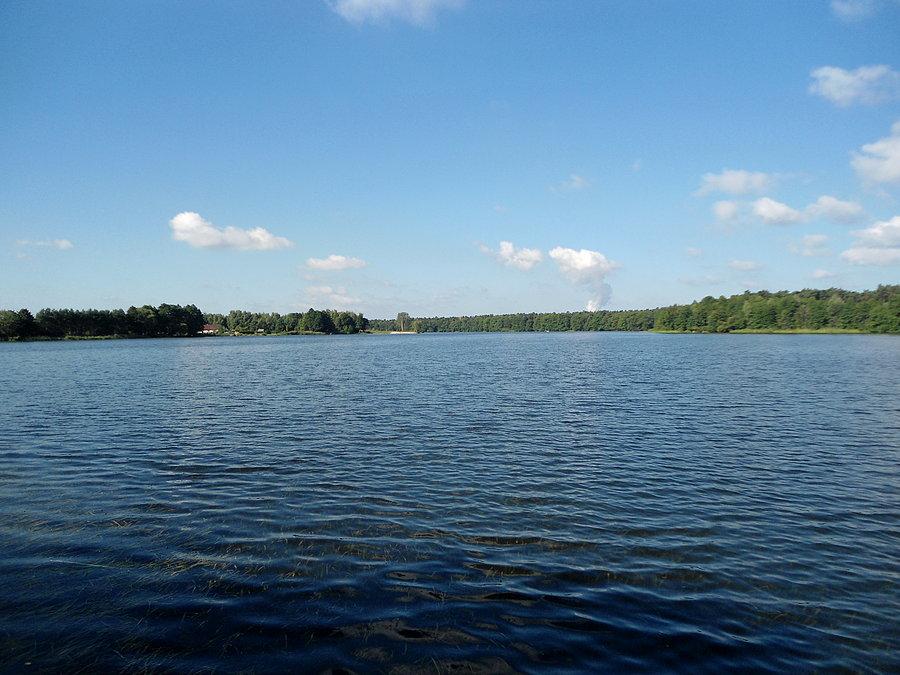 Jezioro w Licheniu