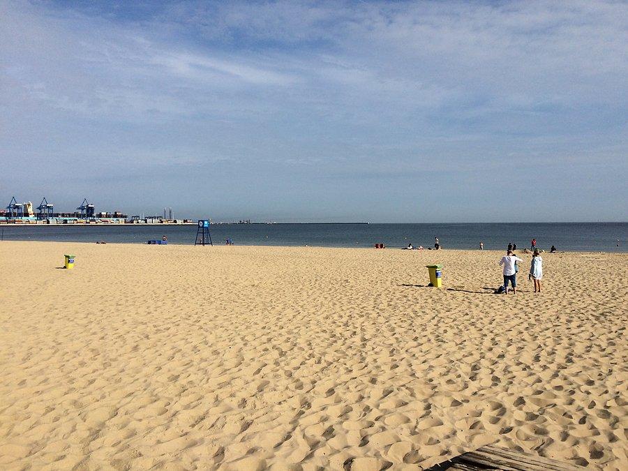 Ostatnia niedziela wakacji na plaży Stogi