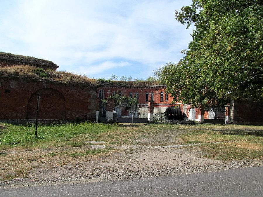 Działobitnia Dehna - od zaplecza