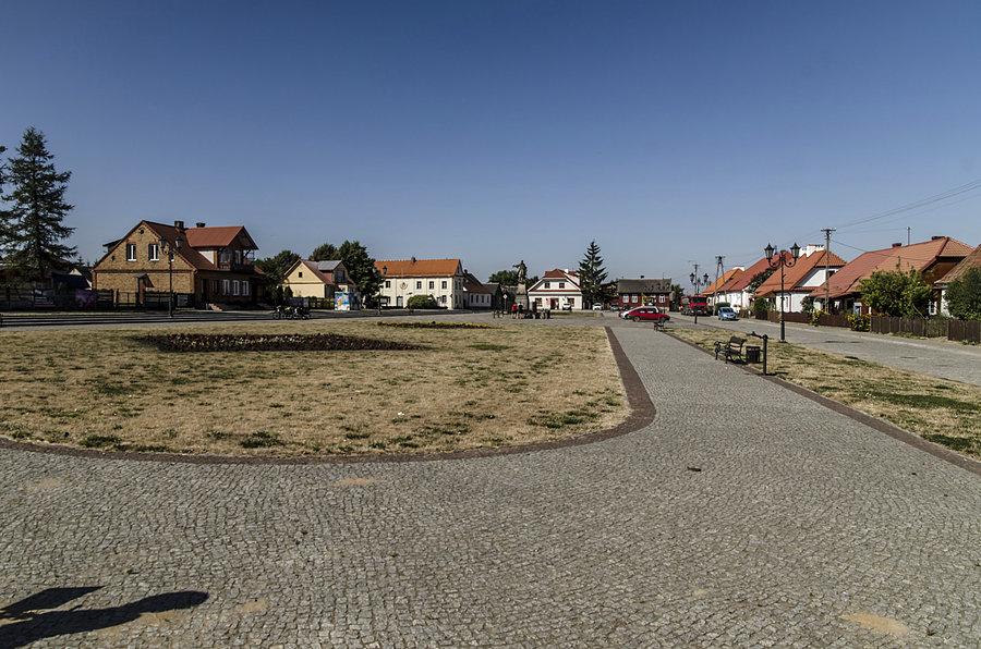 Centrum Tykocina - pusto tutaj