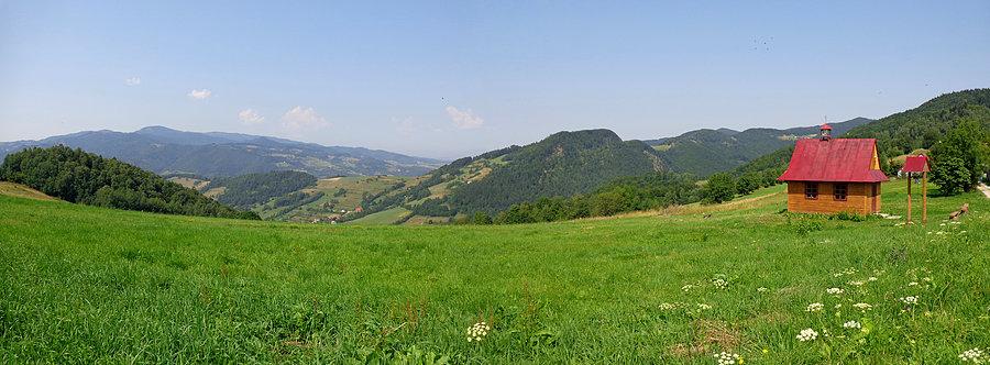 Panorama z Jarzębaków
