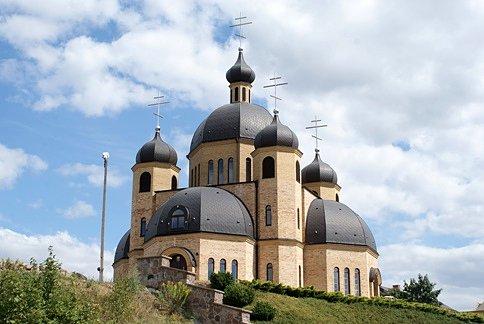 Siemiatycze - Cerkiew Zmartwychwstania Pańskiego w stylu rusko-bizantyjskim 2008 r