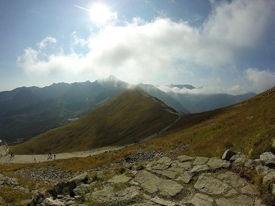 Widok ze szczytu