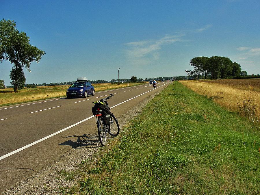 Niedzielny poranek na rowerku. Okolice Tczewa