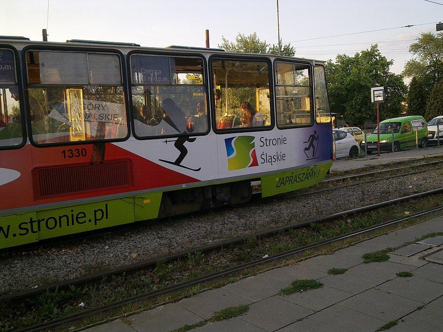 Tramwaj stronie