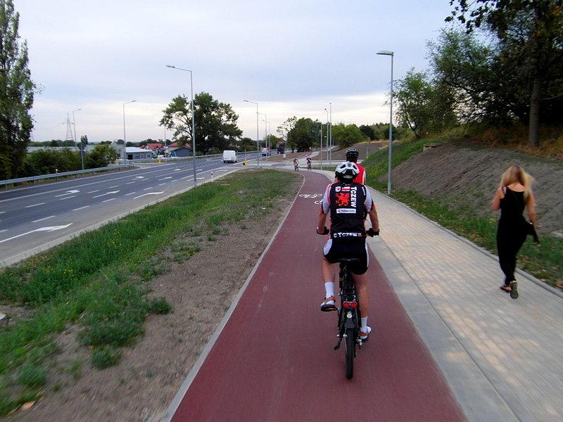 Nowa ścieżka rowerowa w Tczewie