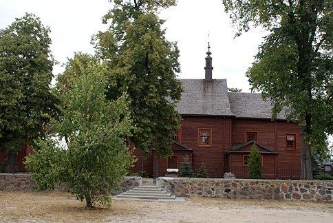 Kościół pw. Matki Bożej Ostrobramskiej 1763r. - Glinianka koło Otwocka