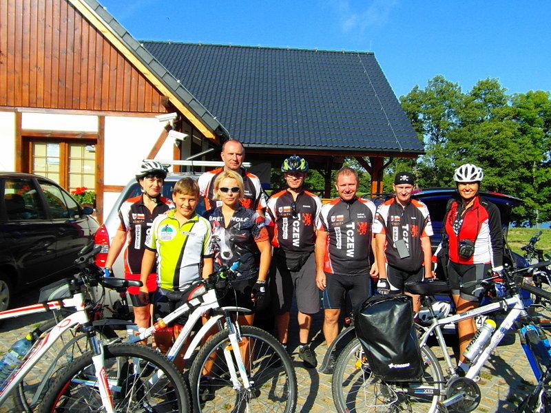 I Rodzinny Rajd Rowerowy – Wdzydze 2015