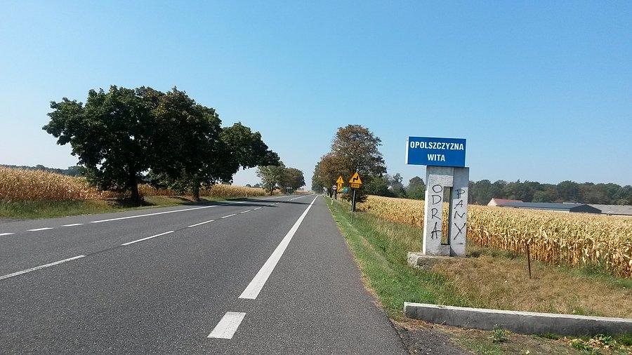 Wjeżdżam na Opolszczyznę