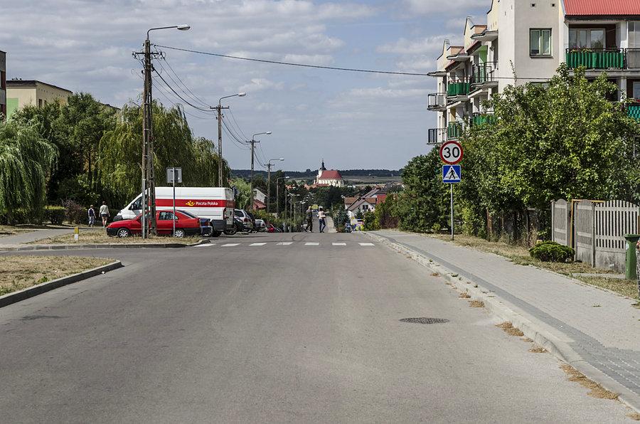 Wjeżdżamy do Siematycz... w rzeczywistości wygląda to znacznie lepiej