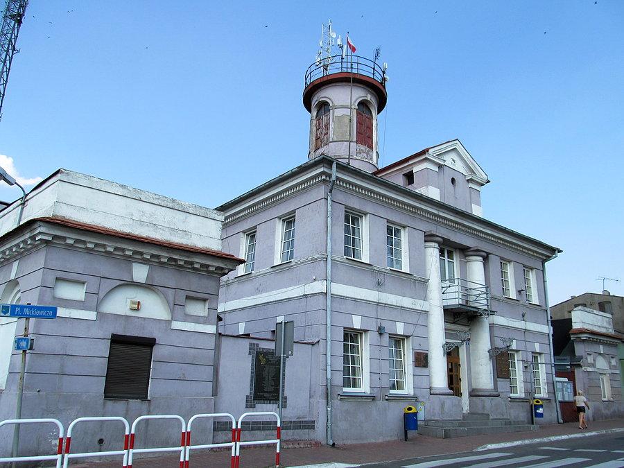 I na koniec bardzo ładny ratusz w Dąbiu