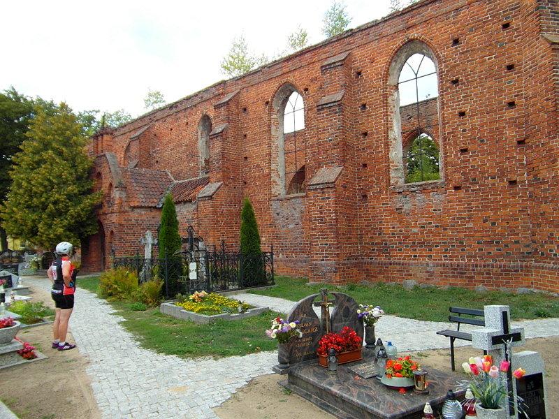 Spalony kościół- Ostaszewo