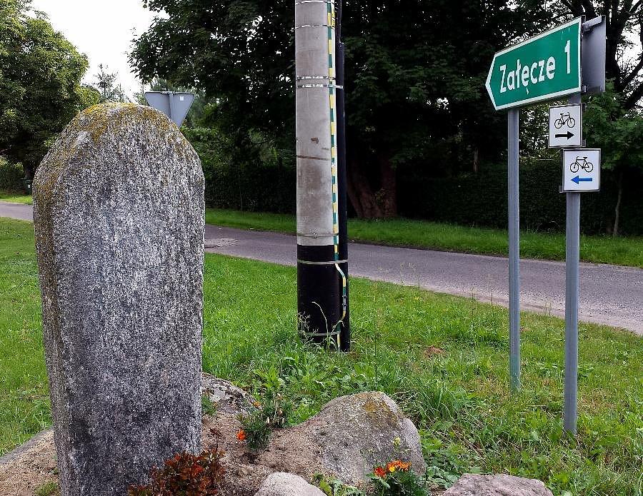 Kamienny drogowskaz w Łęczycy?
