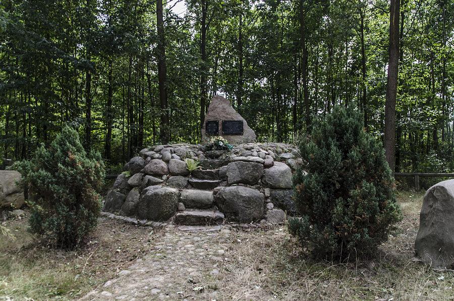 Pomnik 31 Pułku Strzelców Kaniowskich w Augustowie koło Kozienic