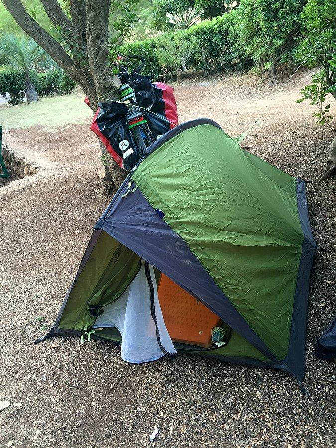 Naj naj nocleg na wyprawie lepiej niż na campingu I klasy było wszystko i za darmo i bez ludzi