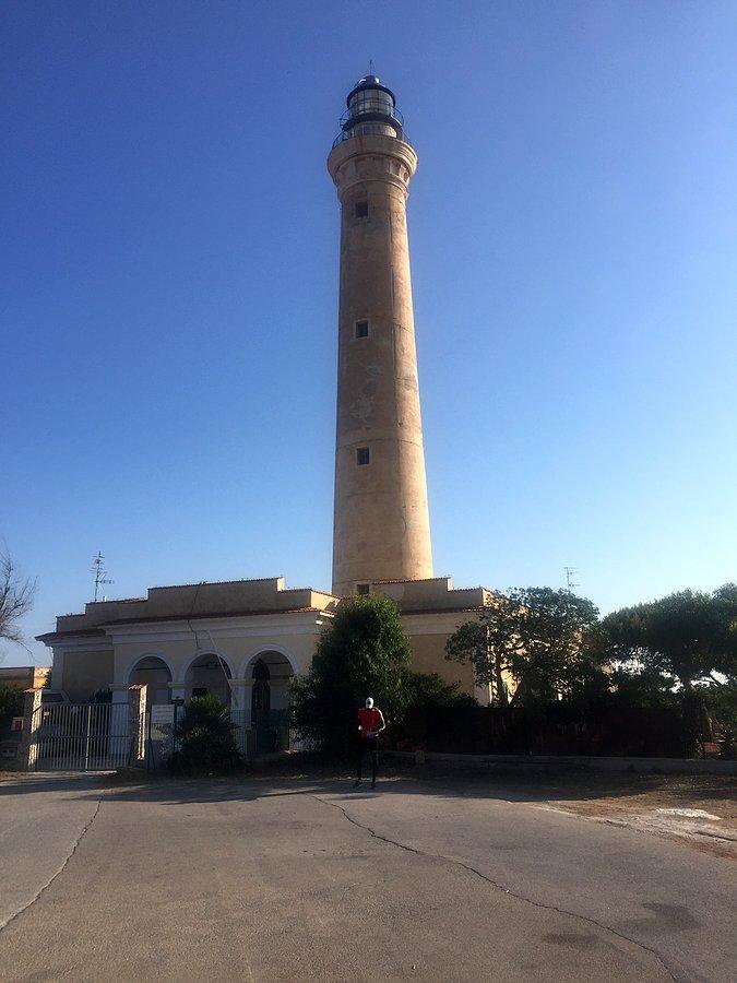 Dojechhacłem latarnia na przylądku San Vito Lo Capo