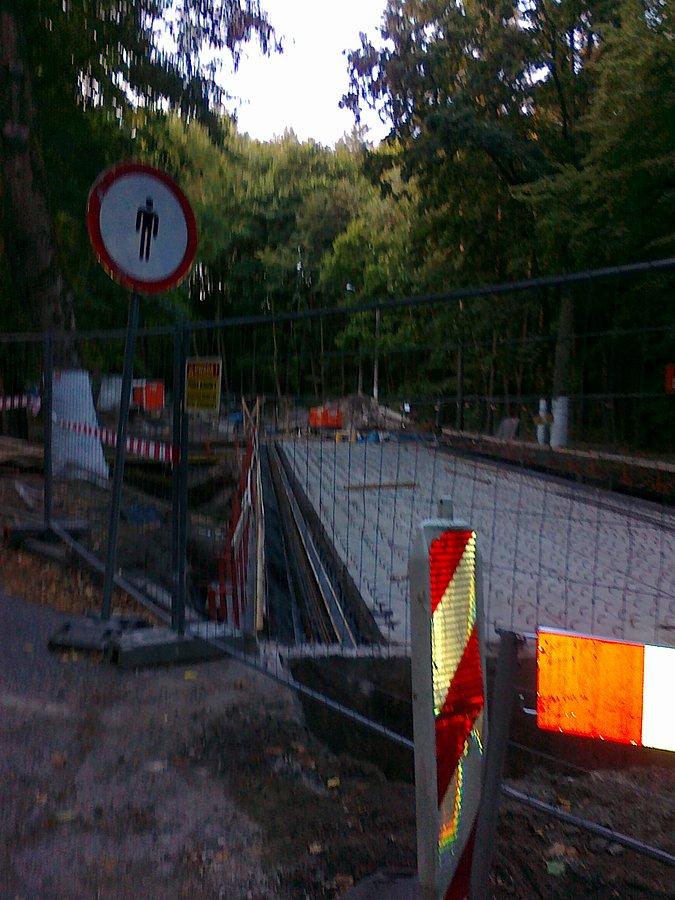 Remont mostu w Lipkowie