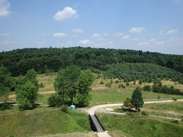Widok z zamkowej wieży