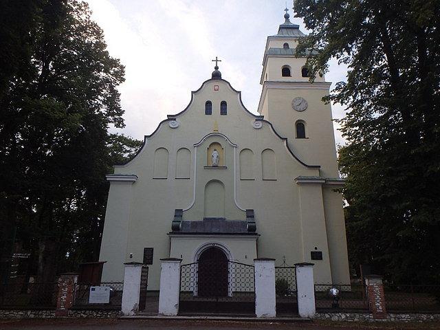 Janów - kościół Niepokalanego Poczęcia Najświętszej Marii Panny