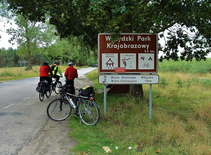 Sobotnia wycieczka rowerowa - Stary Browar Kościerzyna... Słońce i deszcz